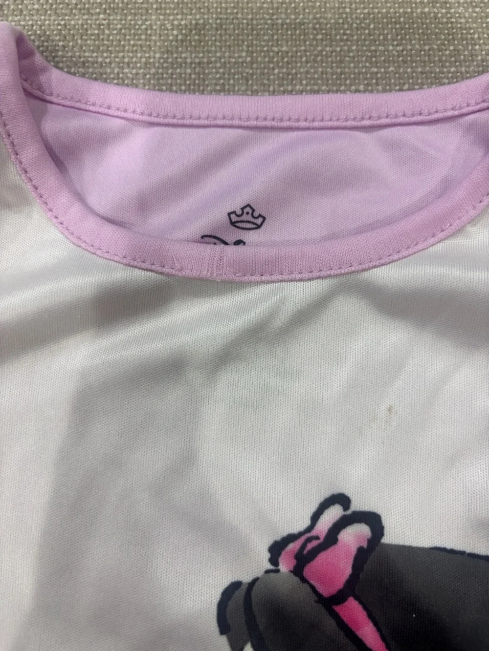 Disney Girls White & Pink Snow White Nightgown - Picture 3 of 5